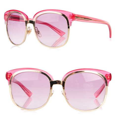 gucci sunglasses women pink|gucci versace women glasses.